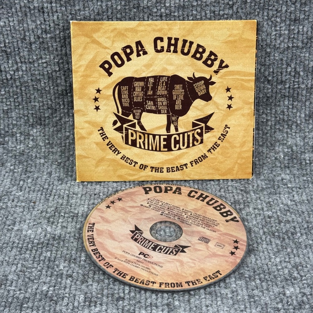 Popa Chubby Prime Cuts The Very Best of the Beast from the East CD 2018 PCP